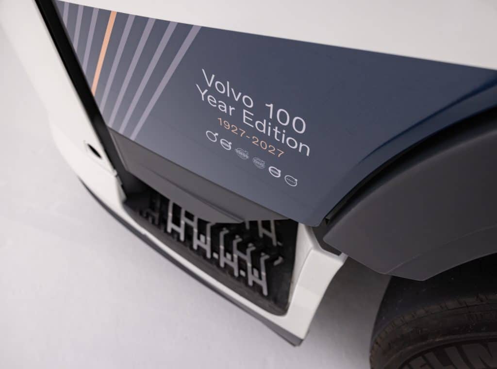 Die „Volvo 100 Year Edition“ ist für die meisten Antriebs- und Fahrgestellkonfigurationen erhältlich.