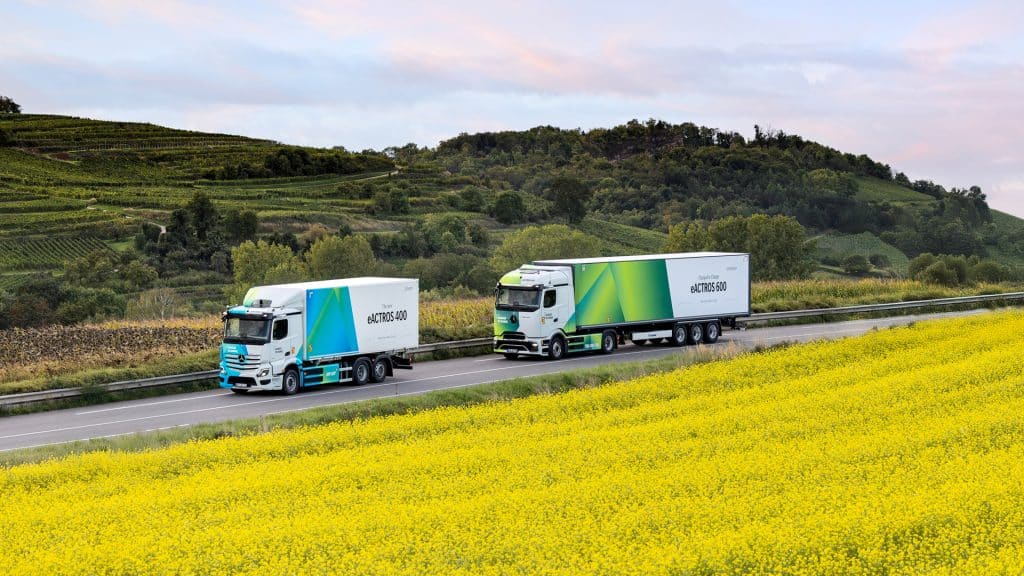 Neben dem eActros 600 gibt es jetzt auch den eActros 400 in der zweiten Generation.