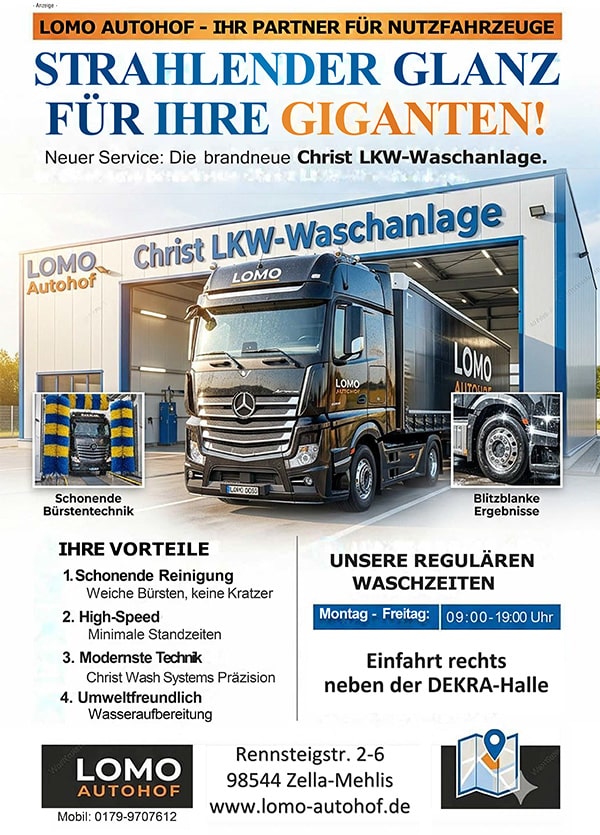 Anzeige: LOMO Autohof