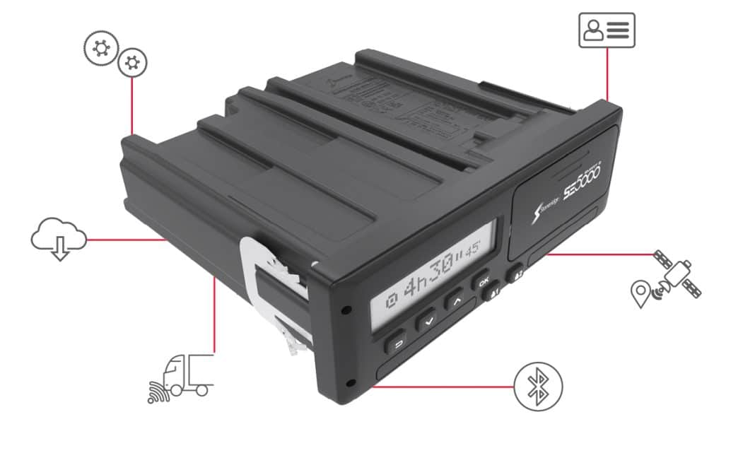 Digitale Fahrtenschreiber GEN2 v2 nun auch von Stoneridge